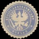Siegelmarke K. Landraths-Amt Wohlau W0385040